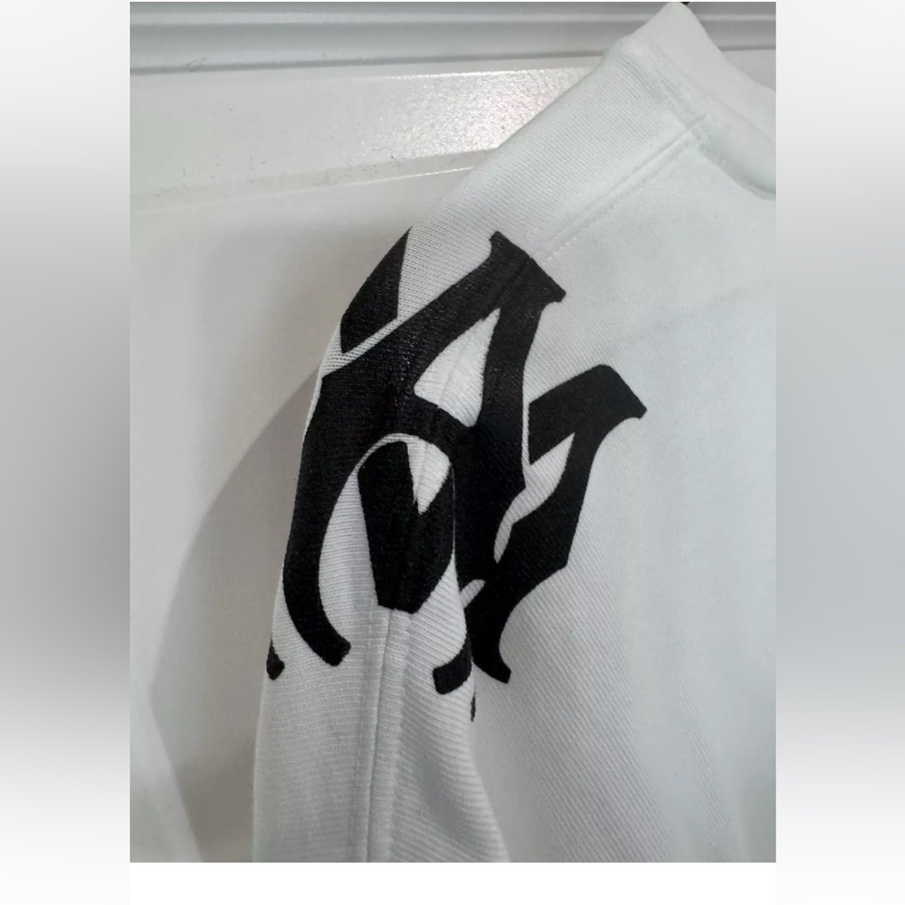 AMIRI White and Black Varsity Jersey Shirt - Picture 3 of 6